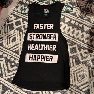 Women's Medium Black Workout Tank Top